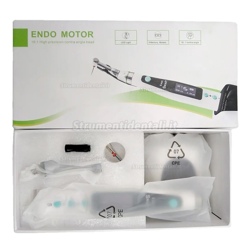 HLY XLY-Q200 Motore endodontico dentale wireless con luce LED
